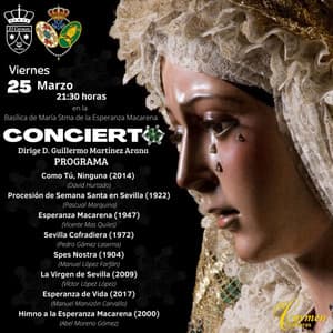 Portada de «Concierto de Cuaresma en la Macarena (2022)»