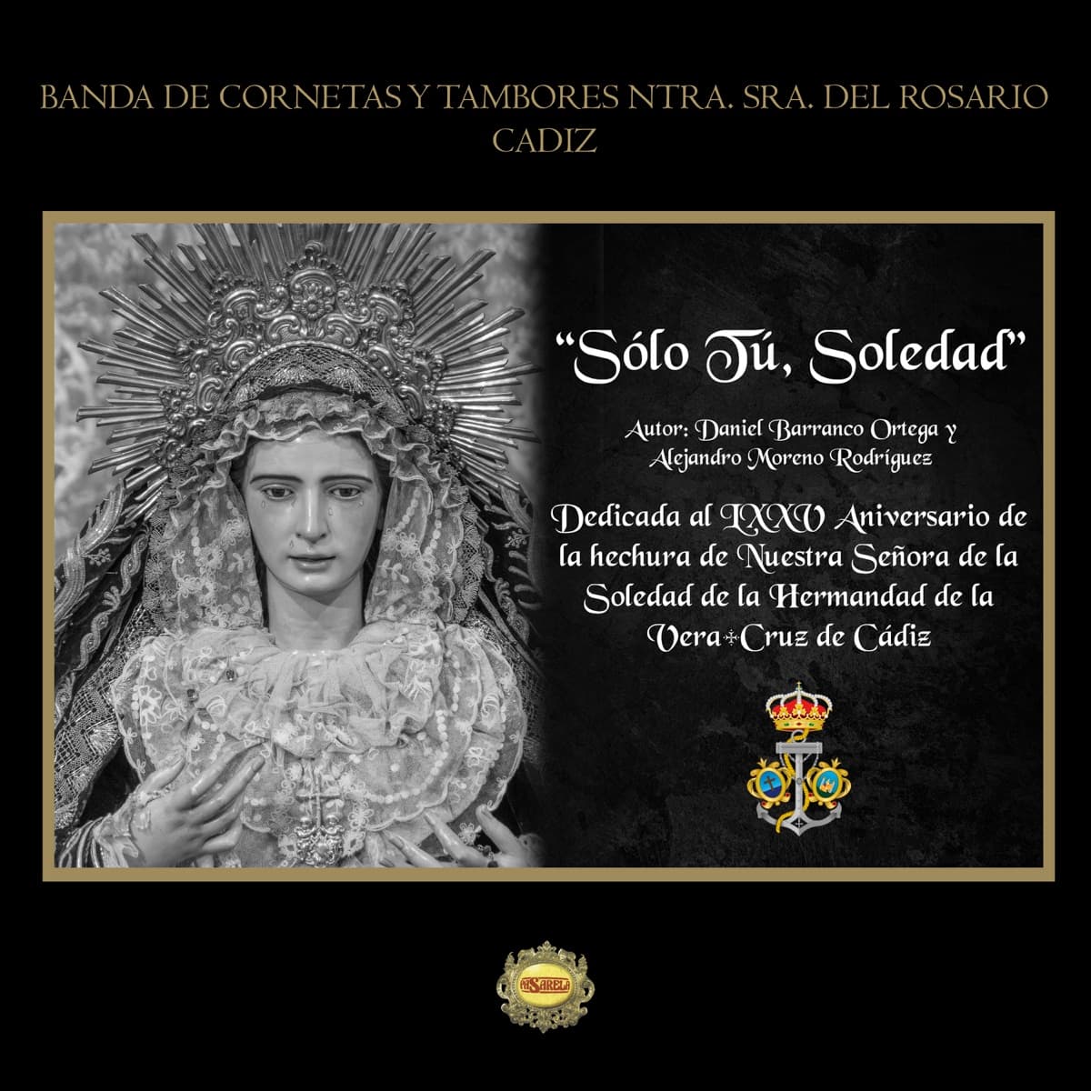 Carátula de «Sólo Tú, Soledad» de Rosario de Cádiz