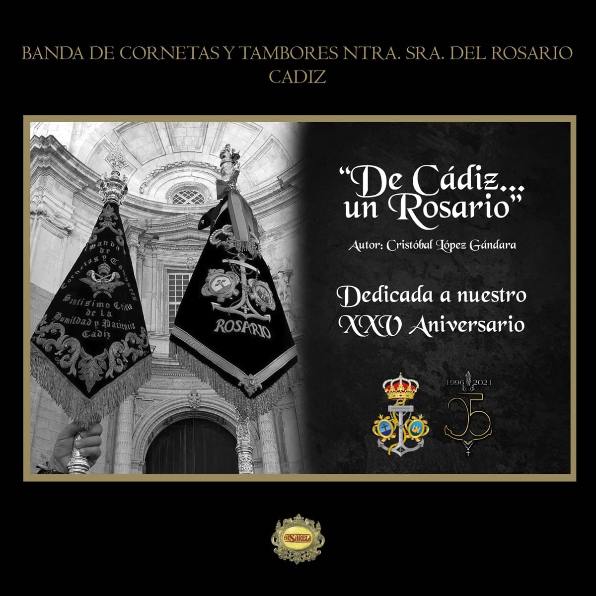 Carátula de «De Cádiz... Un Rosario» de Rosario de Cádiz