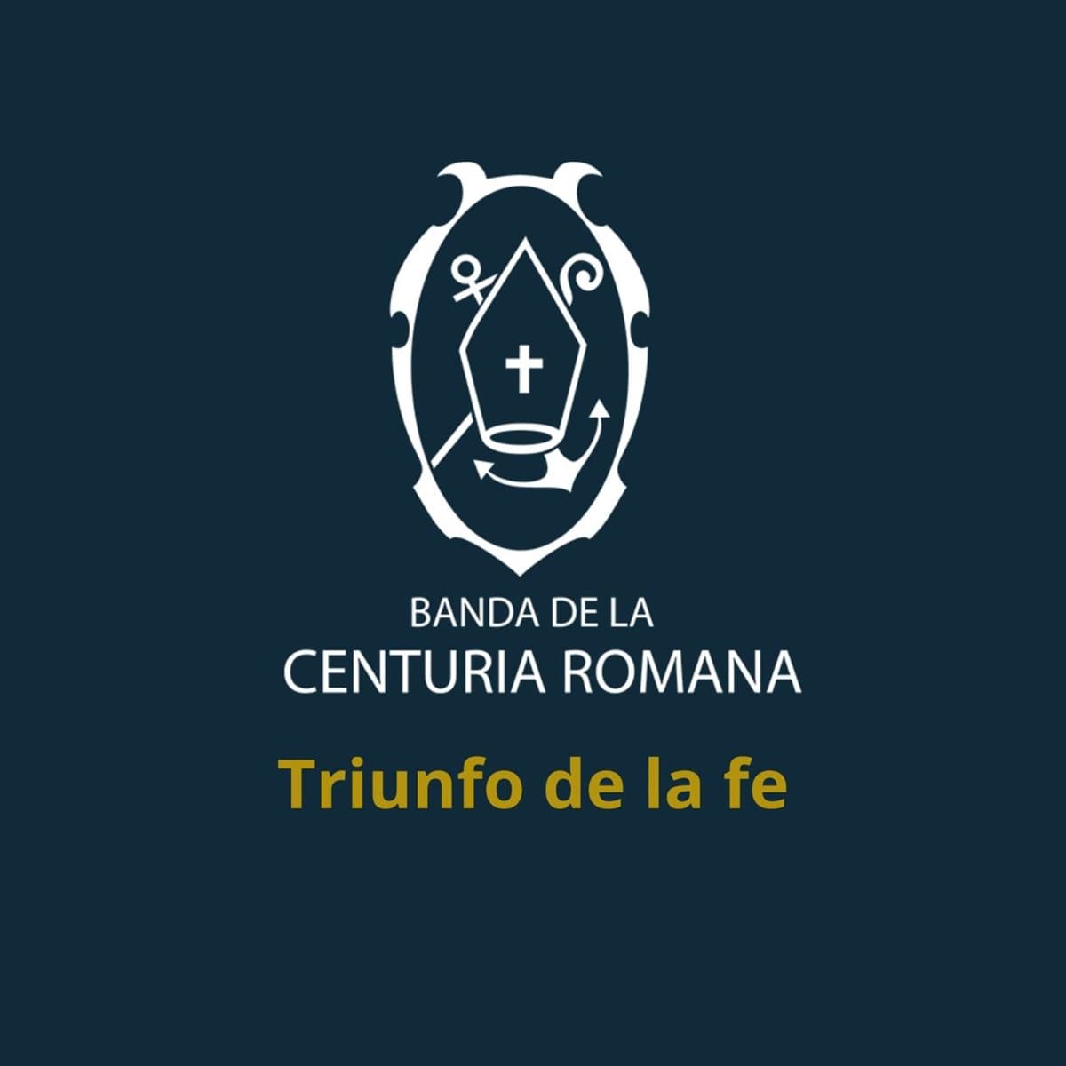 Carátula de «Triunfo de la fe (Versión piano)» de la Centuria Romana Macarena