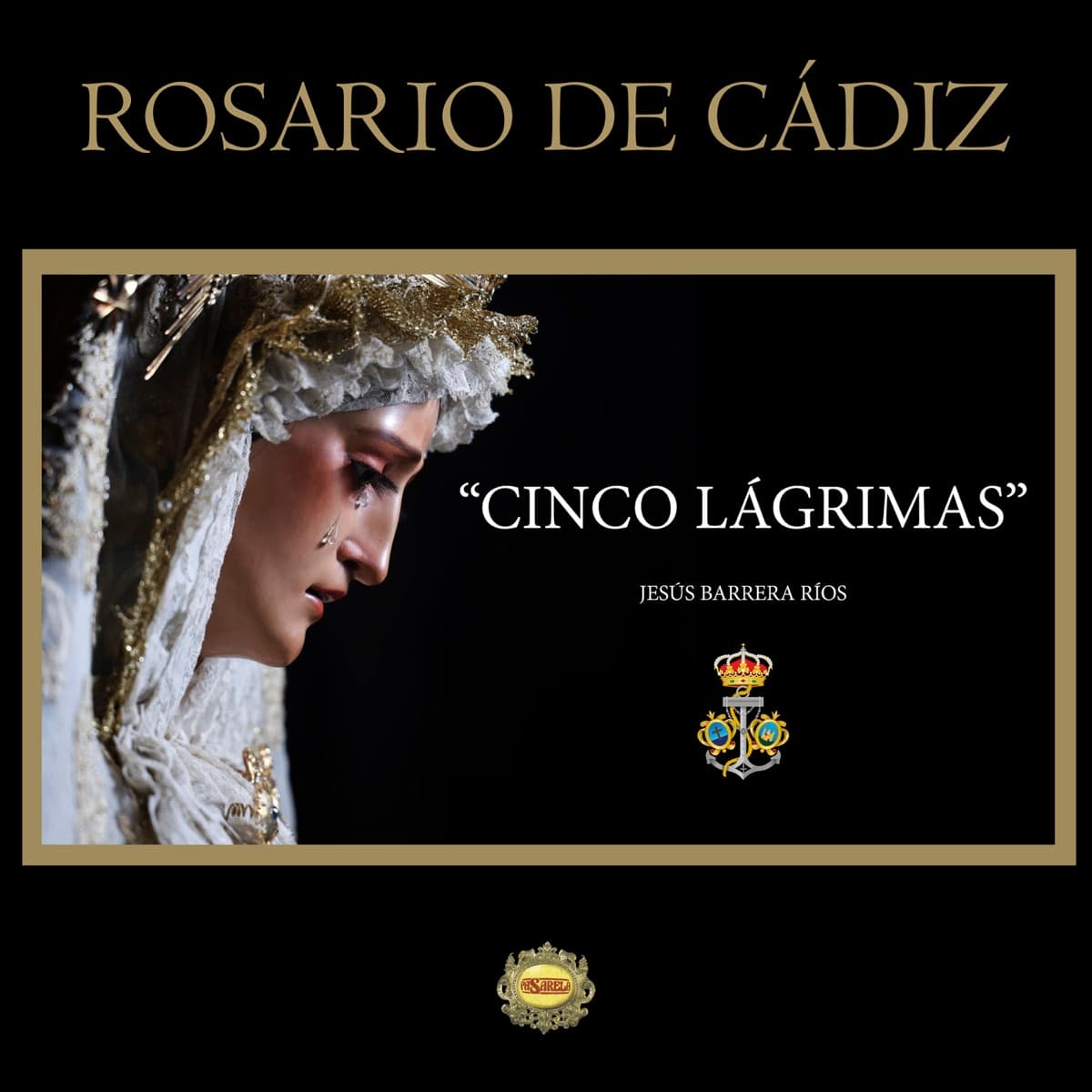 Carátula de «Cinco Lágrimas» de Rosario de Cádiz