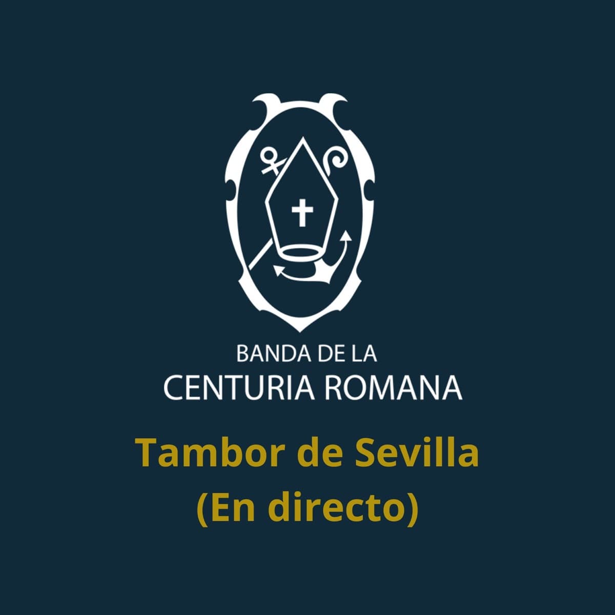 Carátula de «Tambor de Sevilla (En directo)» de la Centuria Romana Macarena