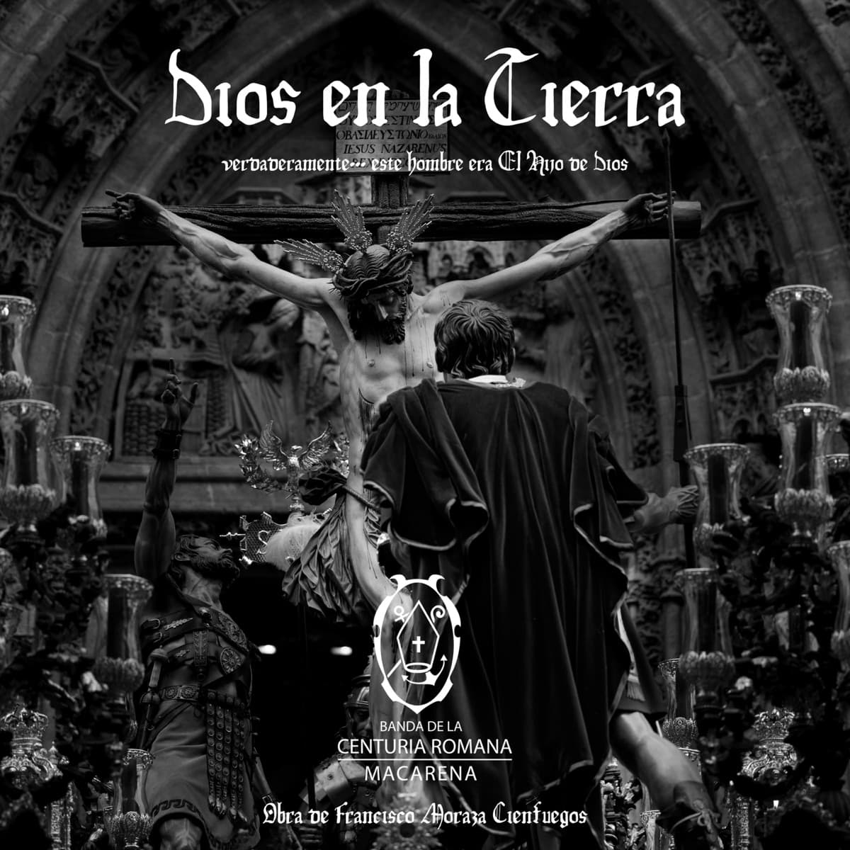 Carátula de «Dios en la tierra» de la Centuria Romana Macarena