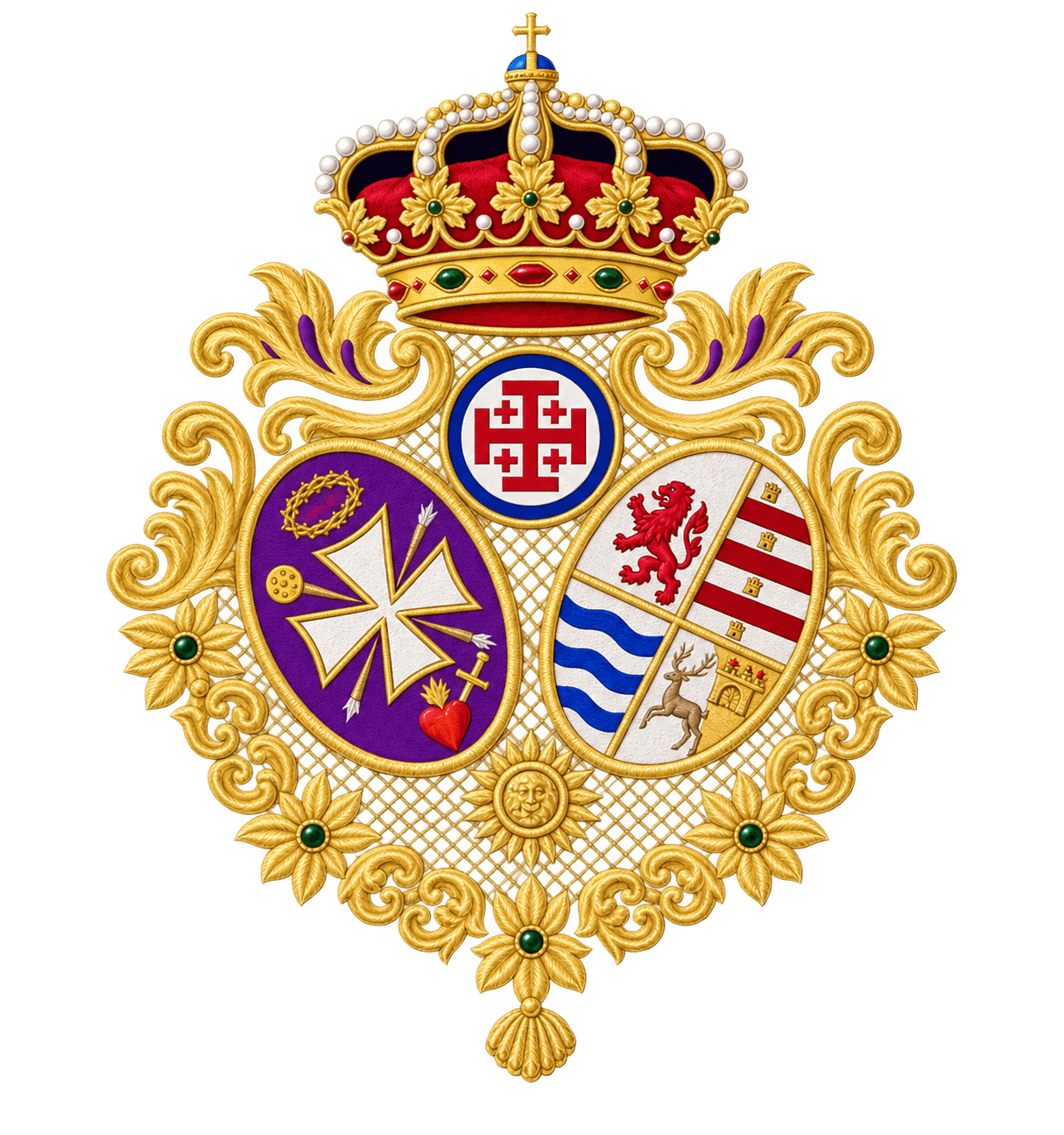 Logotipo de Banda del Nazareno de Huelva
