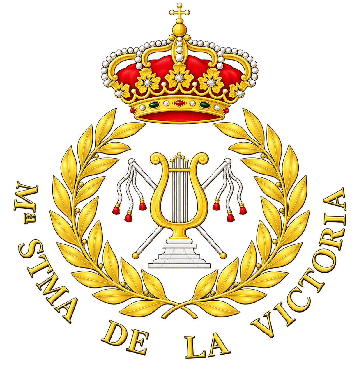Logotipo de Banda de Música María Santísima de la Victoria