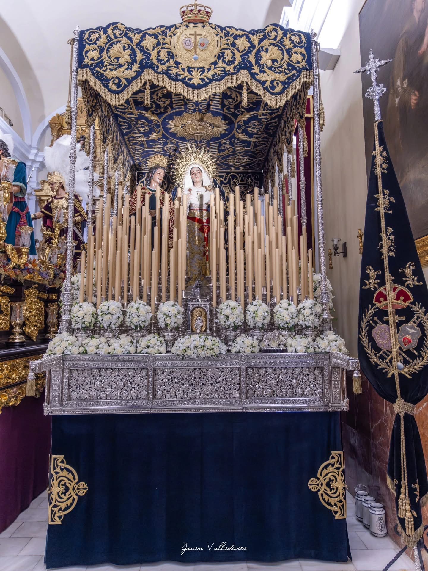 Paso de palio de María Santísima de los Dolores y Misericordia