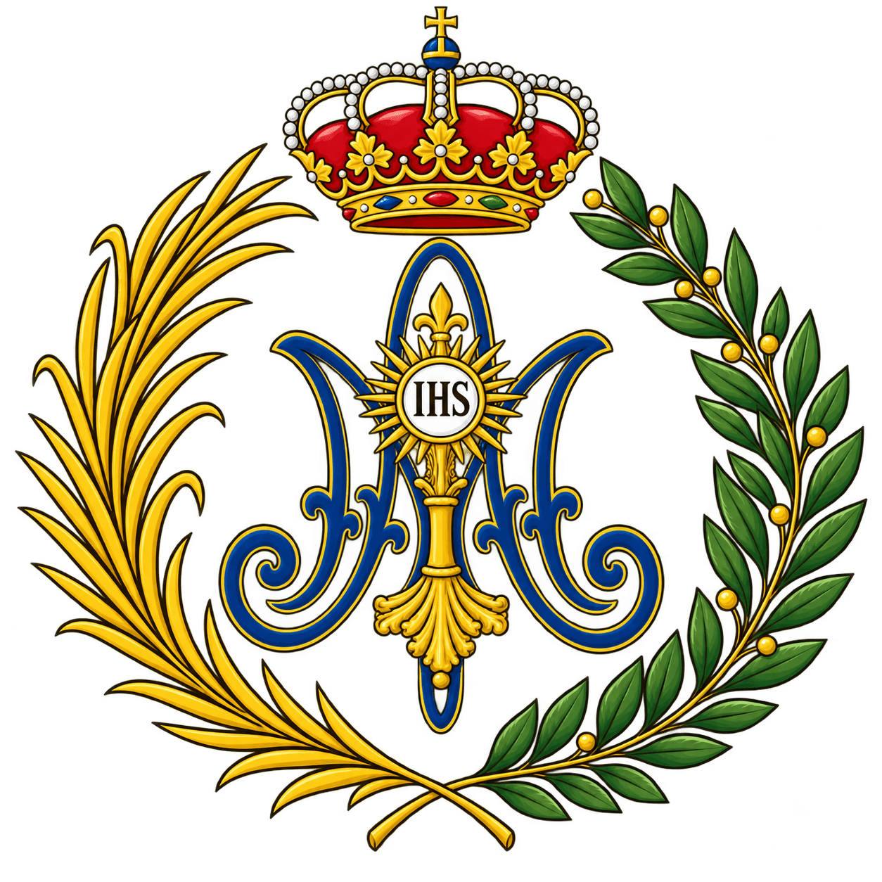 Escudo de María Auxiliadora de la Trinidad