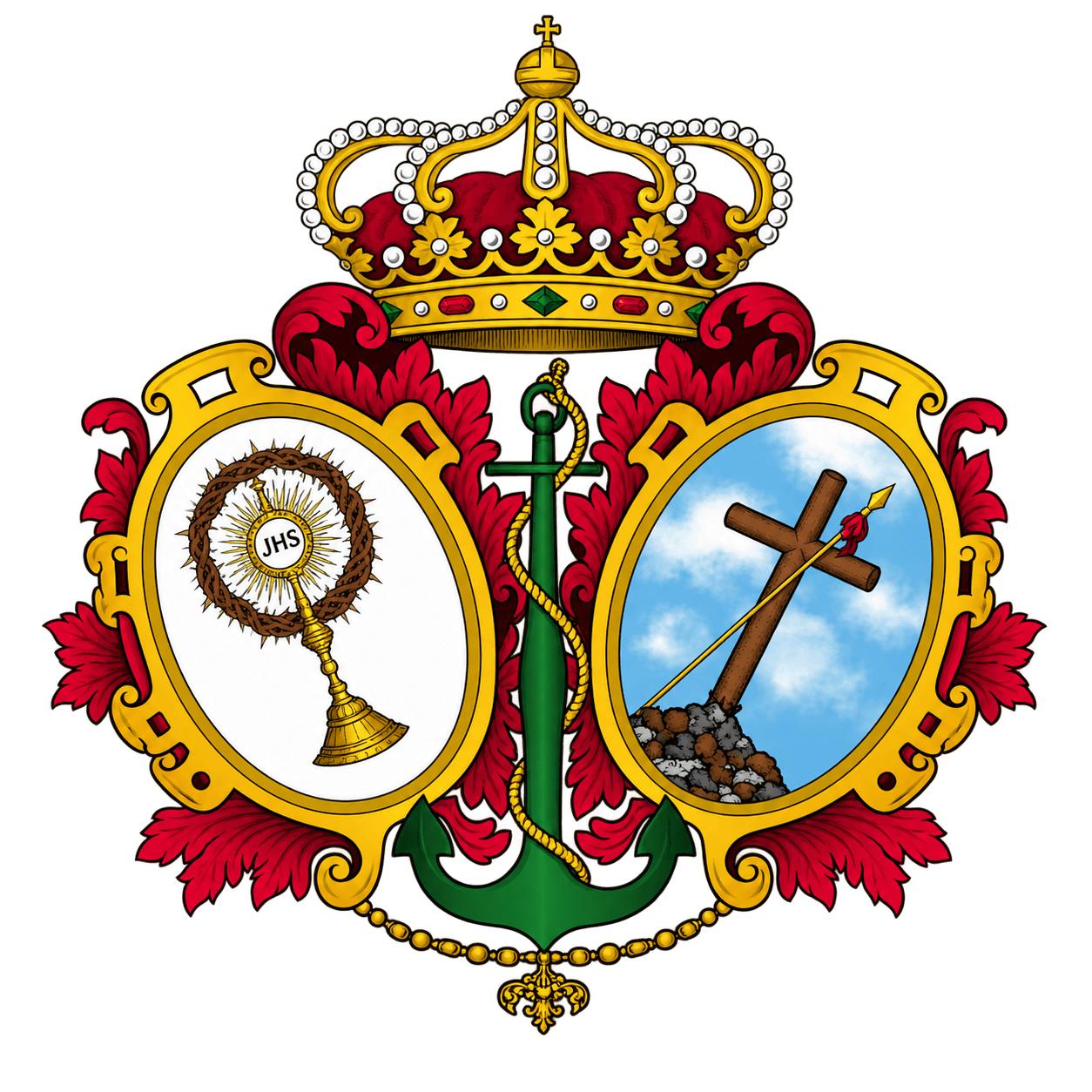 Hermandad de la Sagrada Lanzada · identidad gráfica