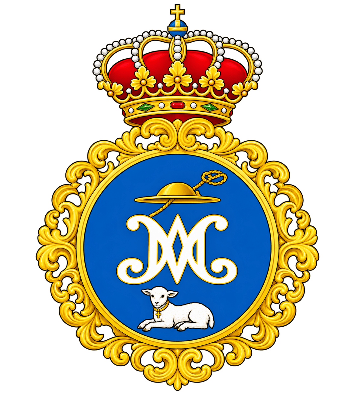 Escudo de Divina Pastora de Padre Pío