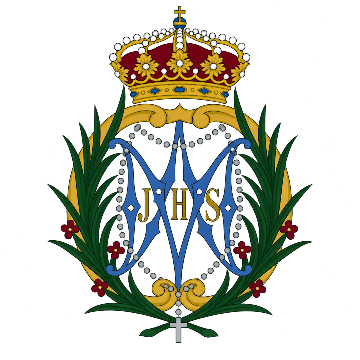 Hermandad del Rosario de los Humeros · identidad gráfica