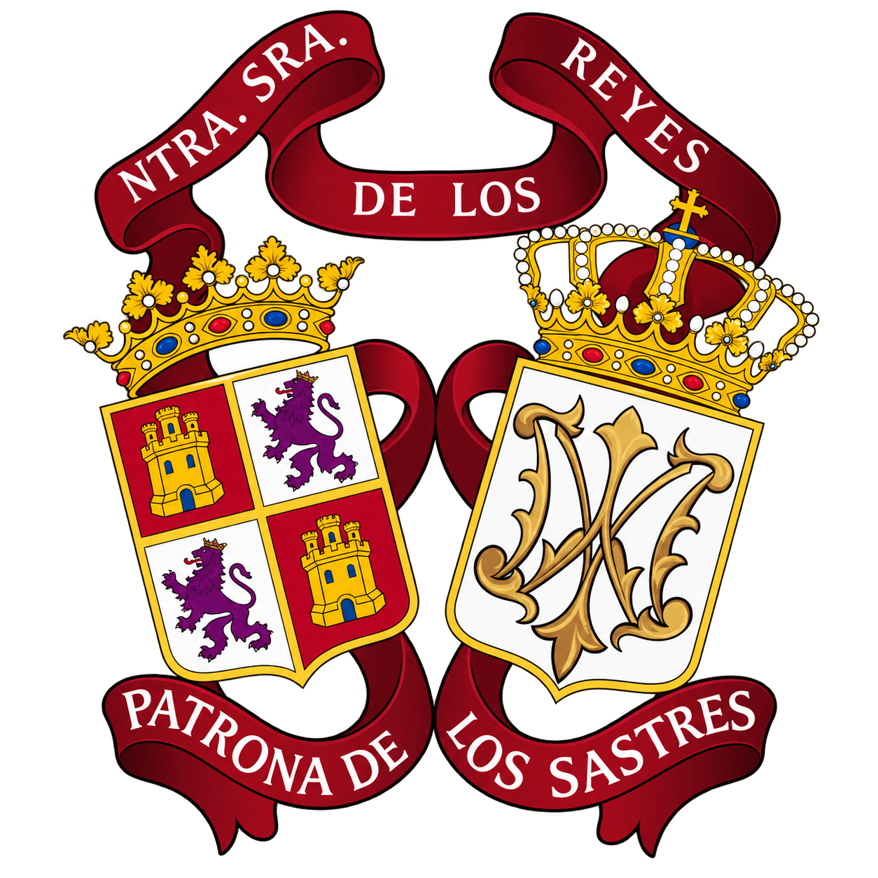 Nuestra Señora de los Reyes · Sastres · identidad gráfica
