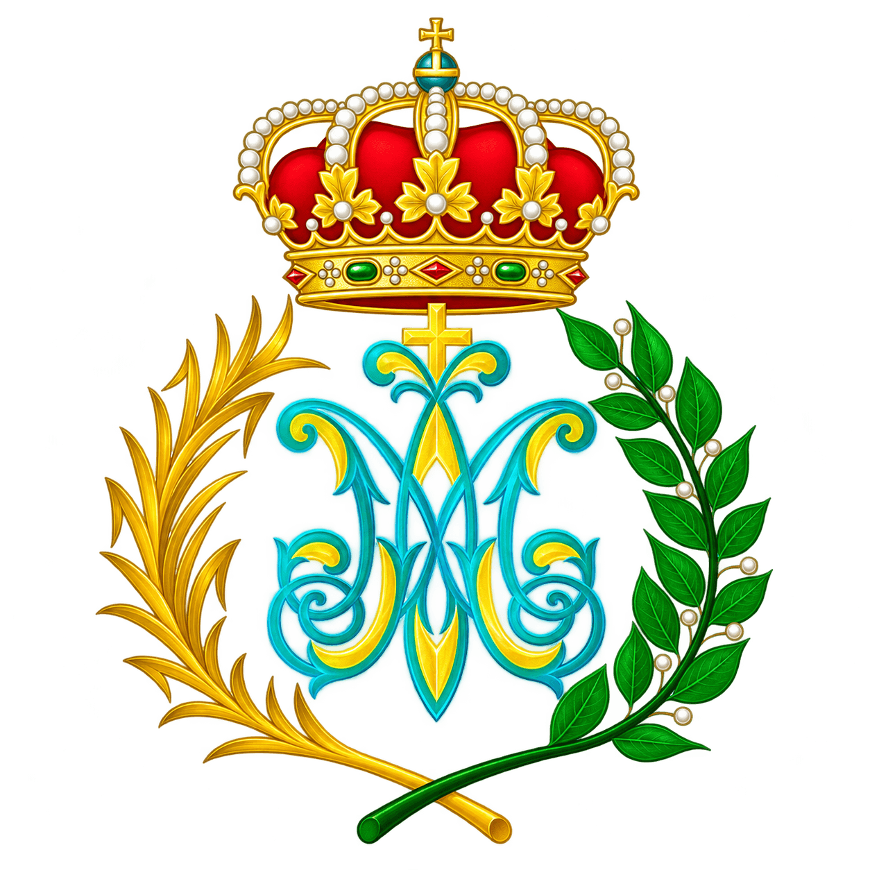 Purísima de La Algaba · identidad gráfica