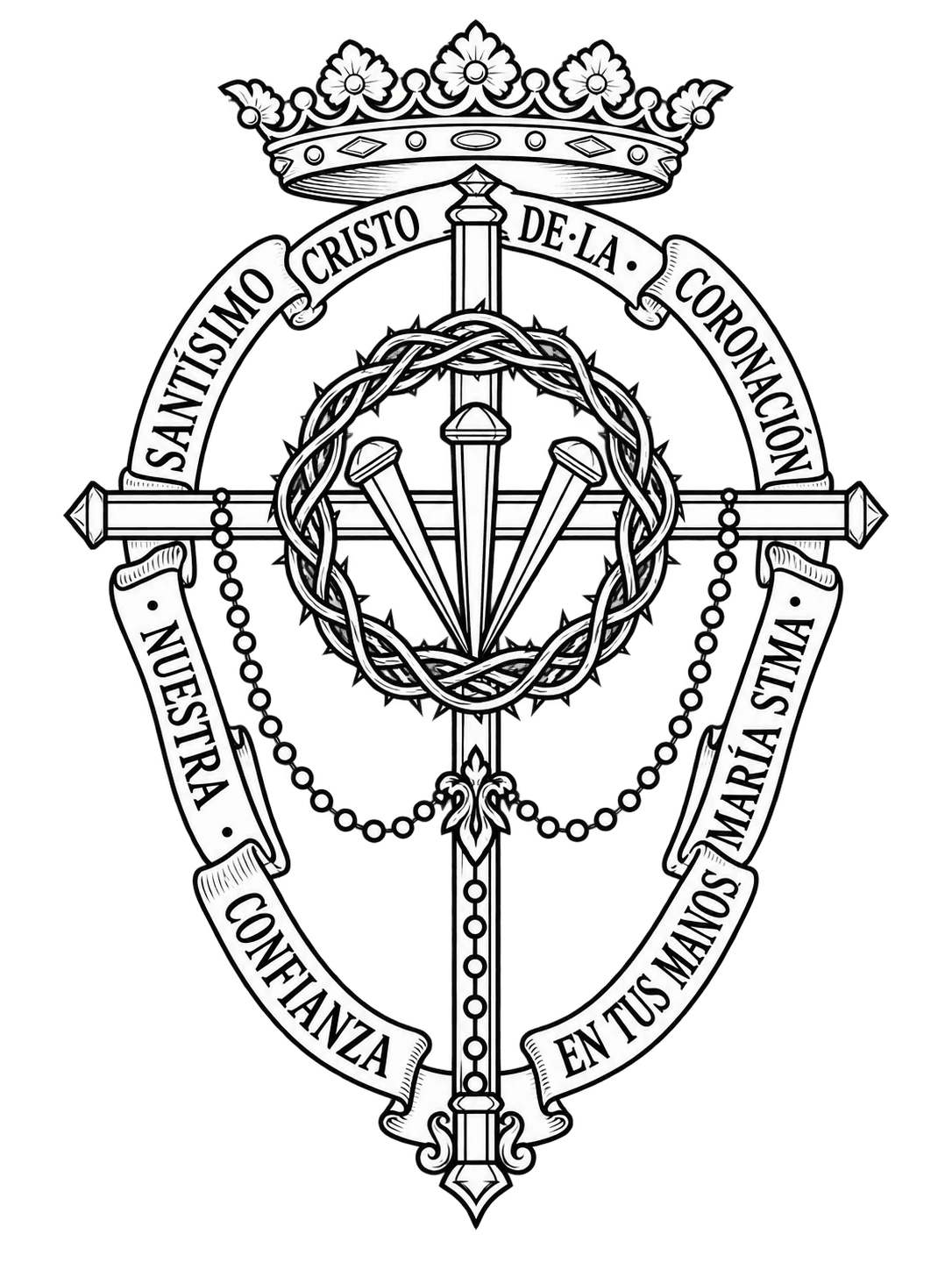 Hermandad del Santísimo Cristo de la Corona · identidad gráfica