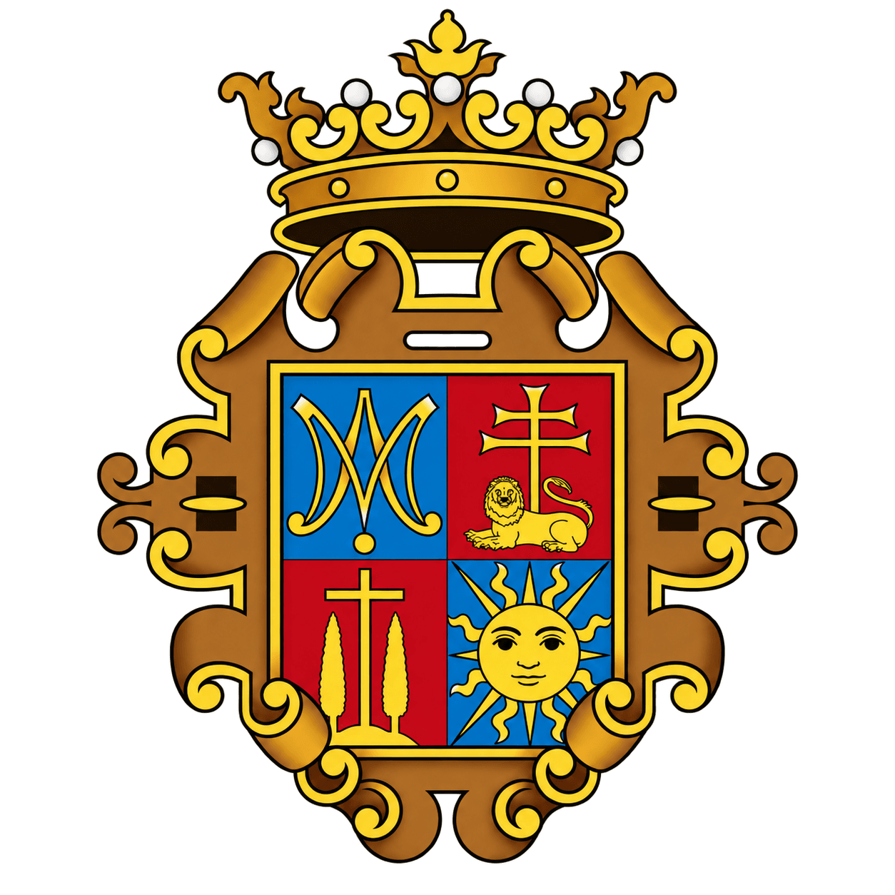 Escudo de Virgen del Valle de Écija